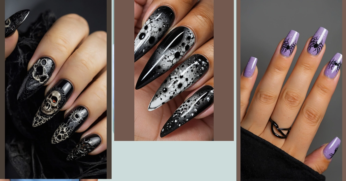 Nail Art Frenzy: 10 Halloween Designs That Are Short and Sweet