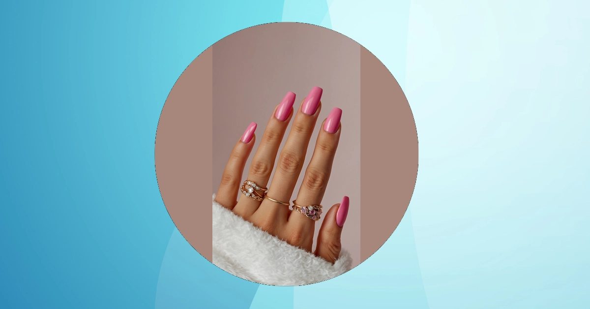 Let Your Nails Bloom: 09 Cute Hot Pink Nail Inspirations**  
**