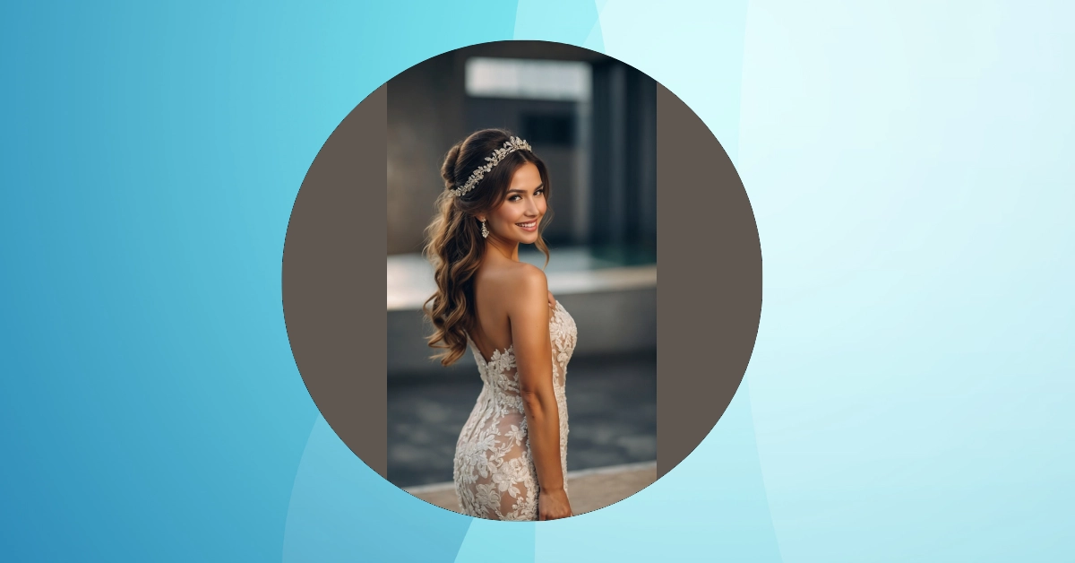 The Great Debate: Half Up Half Down Wedding Hairstyles