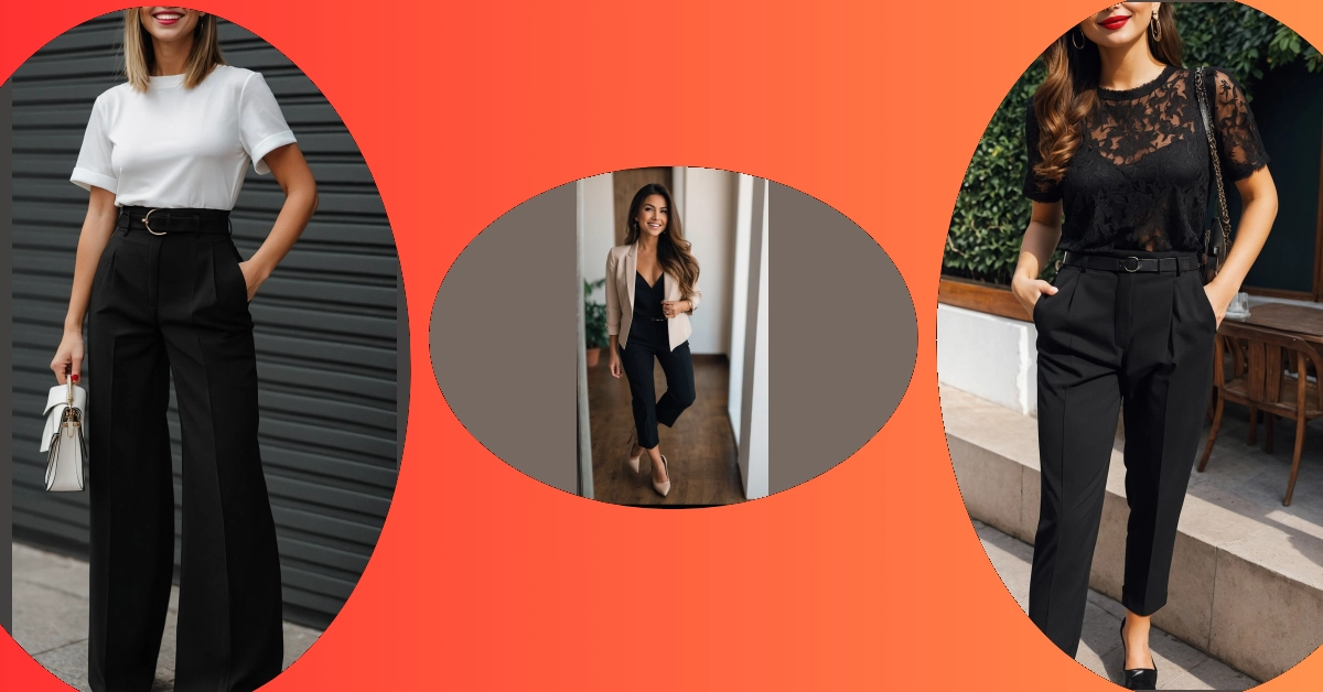 Unlock Your Style Potential with These 11 Black Slacks Outfits**  
**