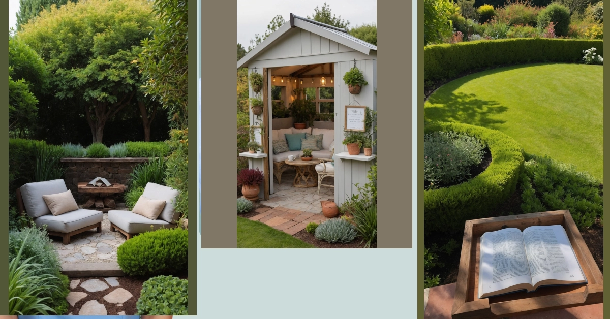 A Bookish Retreat: 10 Aesthetic Garden Inspirations