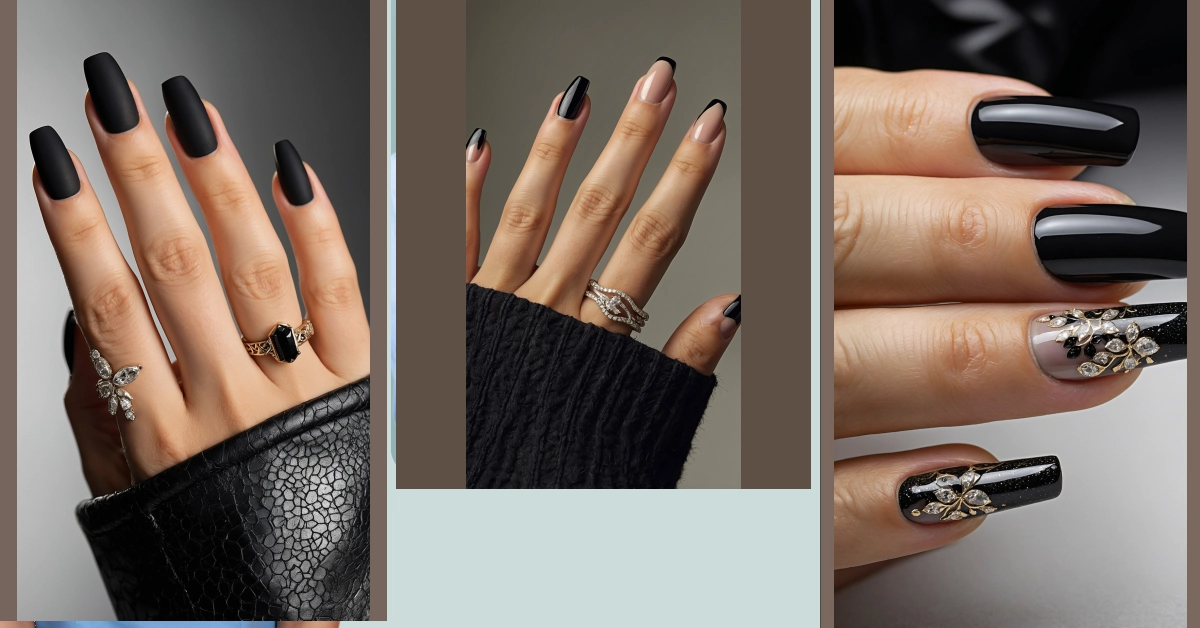 Creative Black Nail Ideas to Elevate Your Game