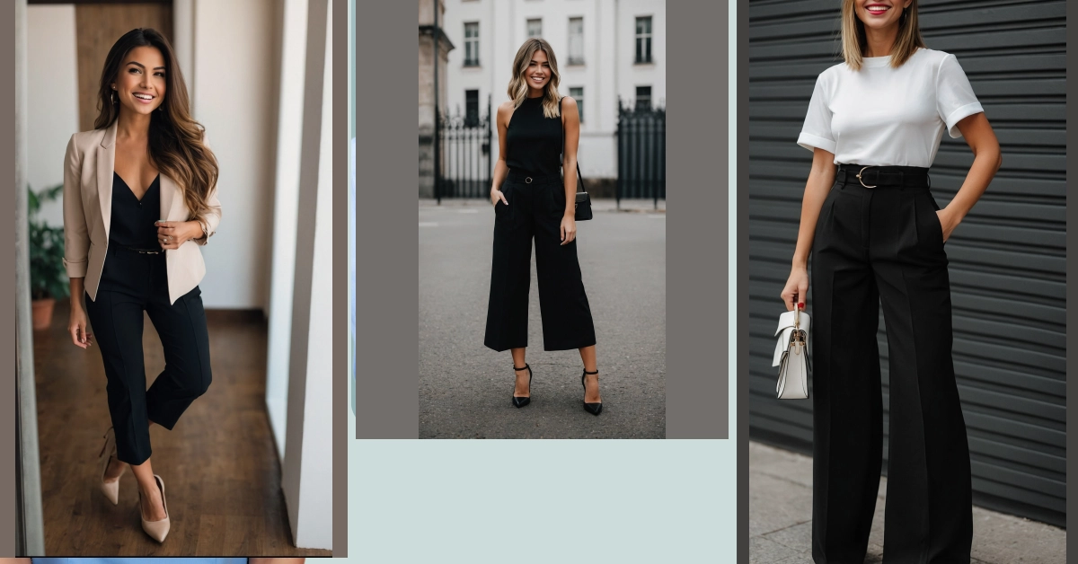 11 Sassy Black Slacks Outfits for the Modern Woman**  
**