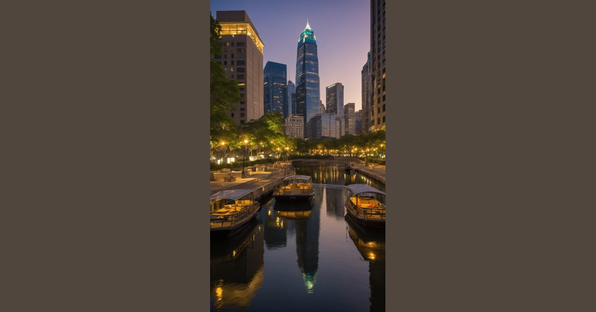 Unearthing the Serenity of City Lights through Photography**  
**