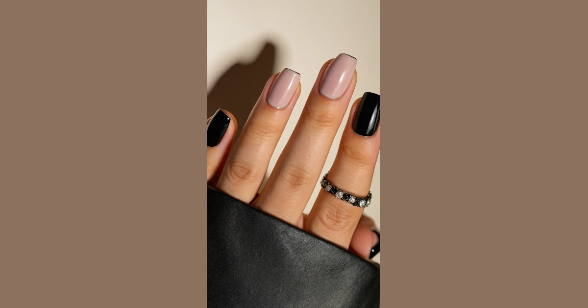 Stylish Black Nail Inspirations You’ll Love