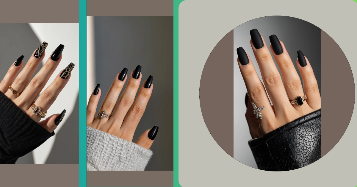 Bold and Stylish: Black Nail Art You Need to Try