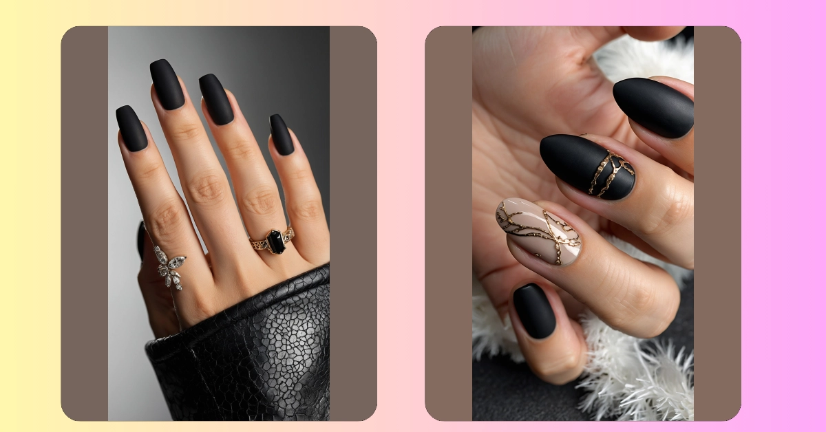 Fabulous Black Nail Ideas to Stand Out