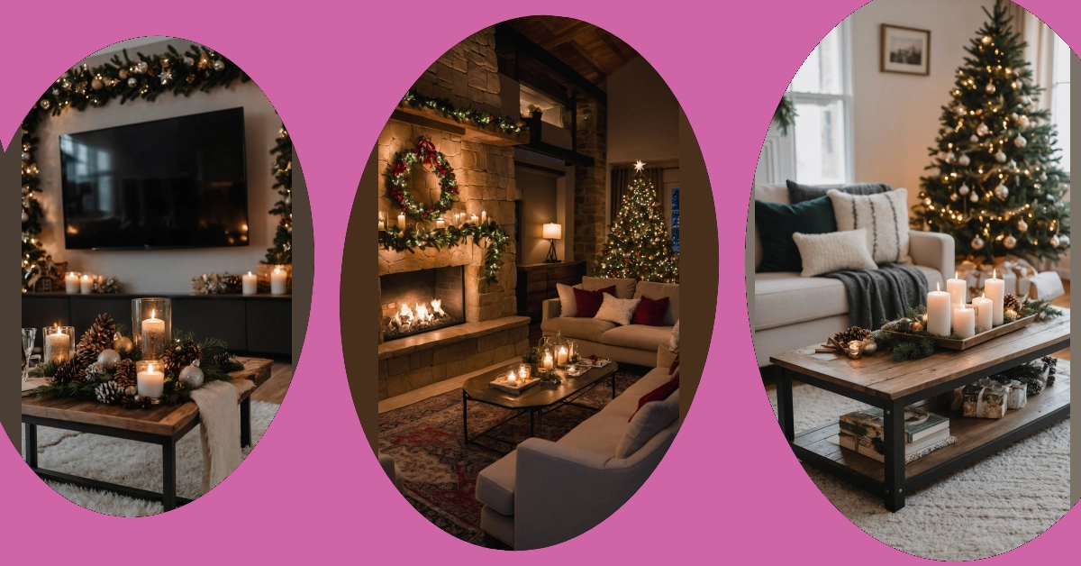 Get Festive! 18 Cosy Living Room Decorations for Christmas